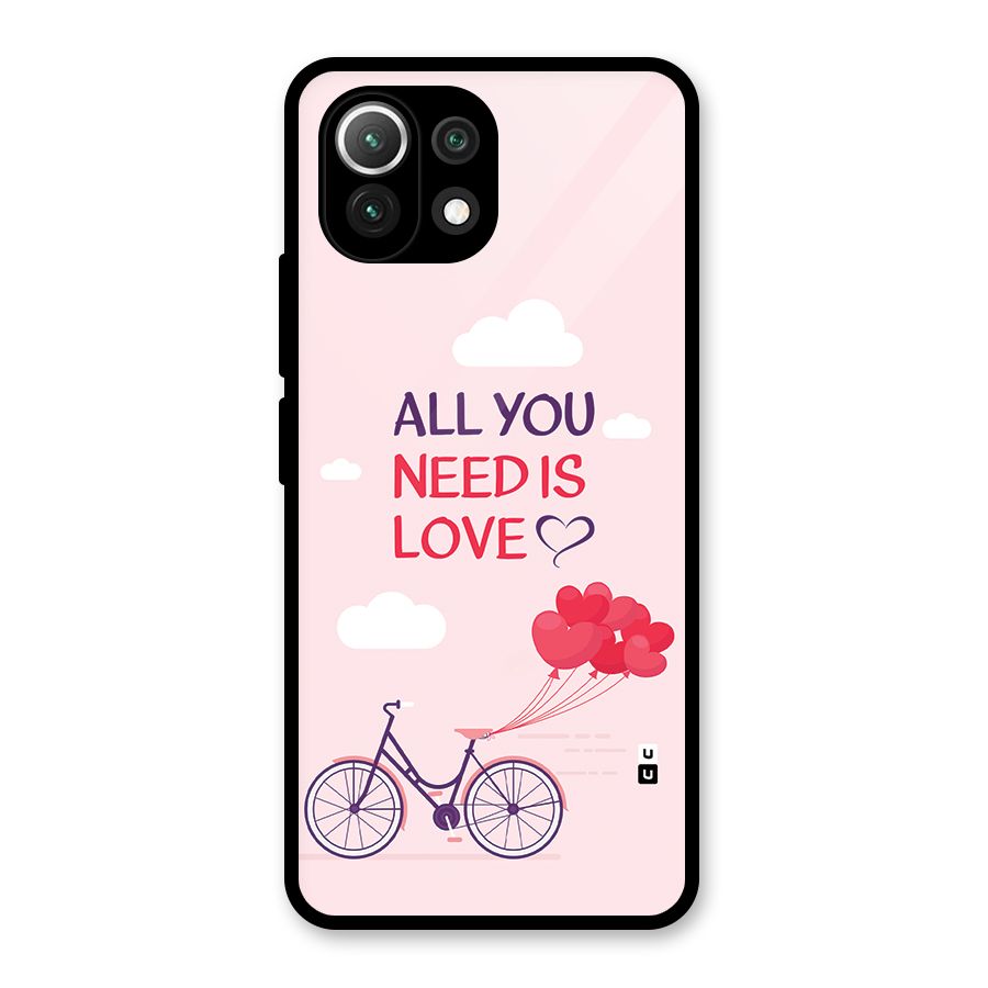 Cycle Of Love Glass Back Case for Mi 11 Lite NE 5G