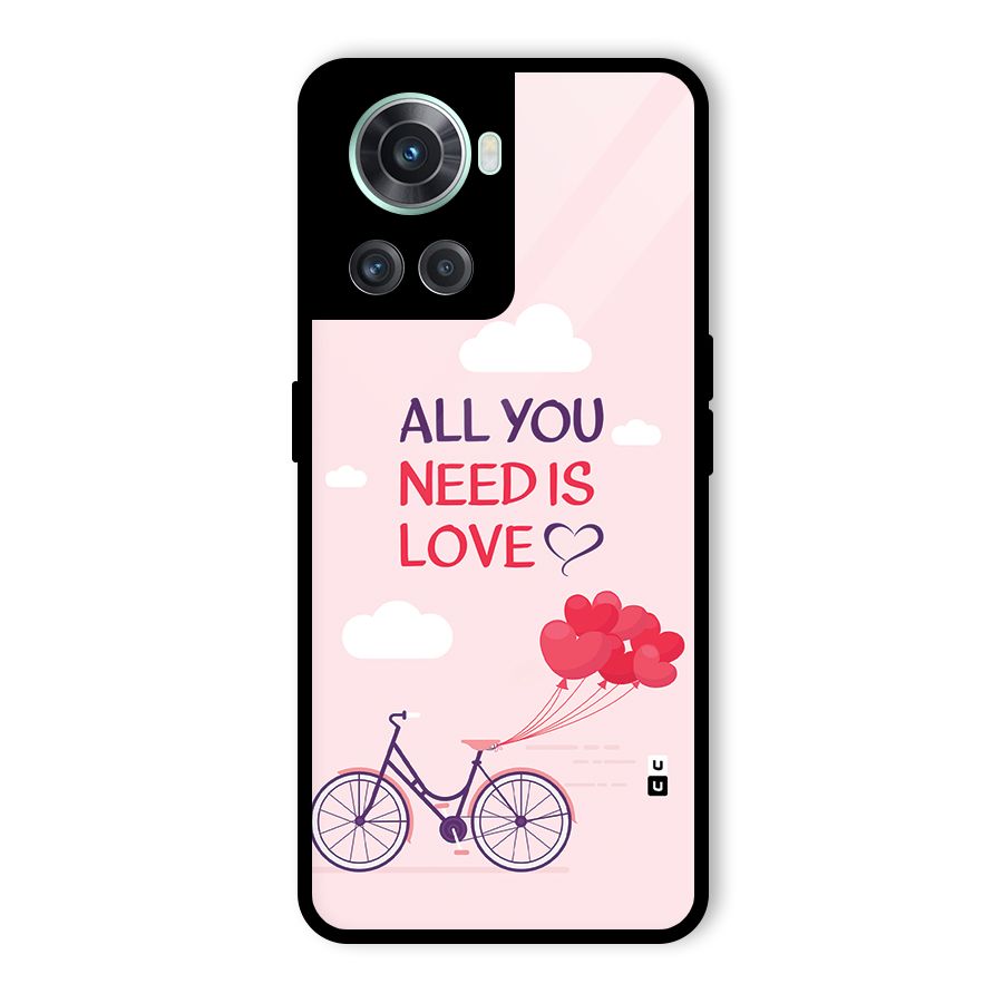 Cycle Of Love Glass Back Case for OnePlus 10R