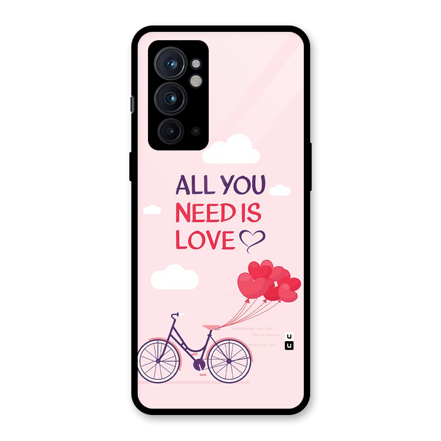 Cycle Of Love Glass Back Case for OnePlus 9RT 5G