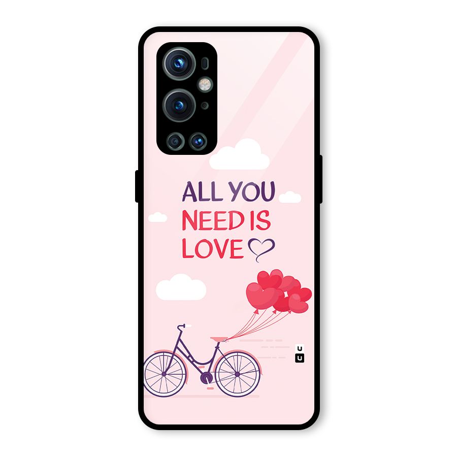 Cycle Of Love Glass Back Case for OnePlus 9 Pro