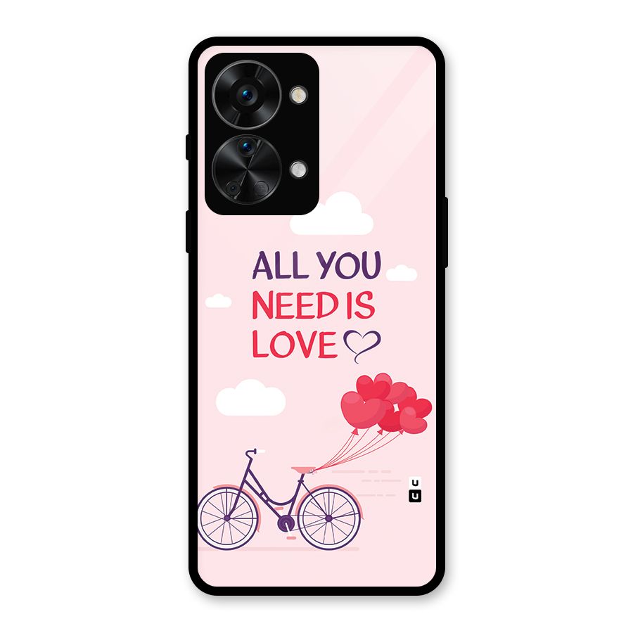Cycle Of Love Glass Back Case for OnePlus Nord 2T