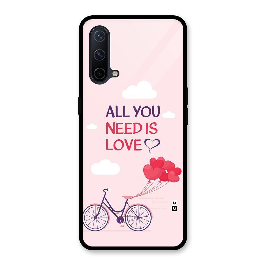 Cycle Of Love Glass Back Case for OnePlus Nord CE 5G