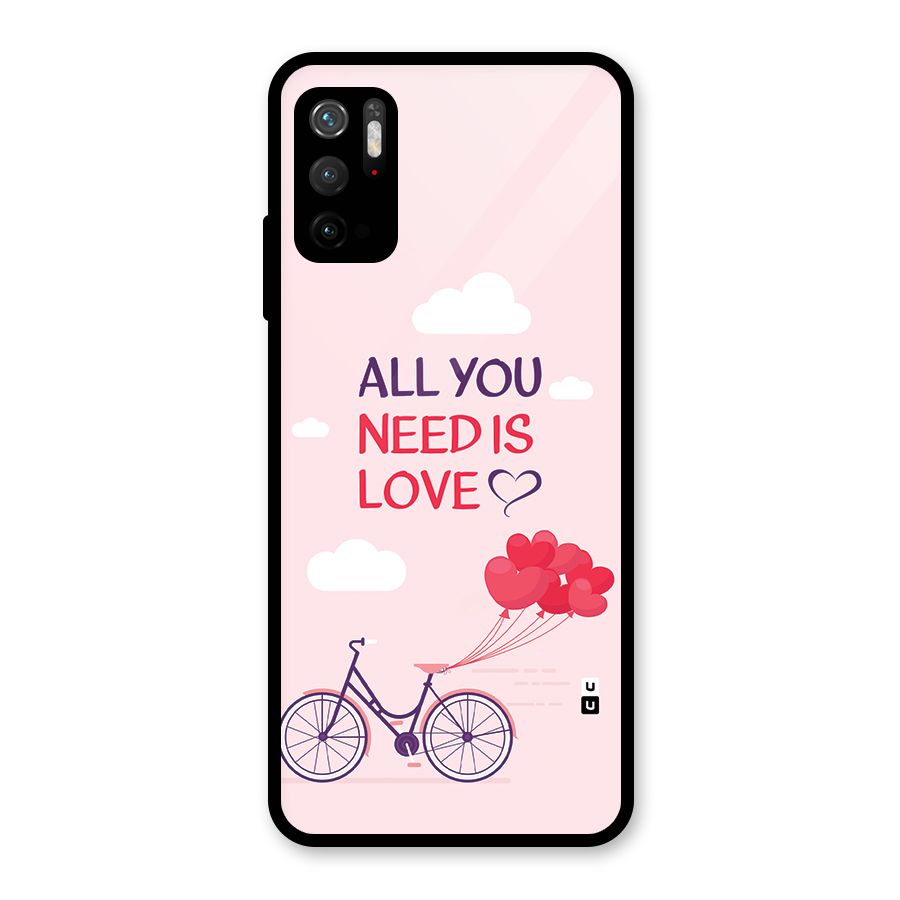 Cycle Of Love Glass Back Case for Poco M3 Pro 5G