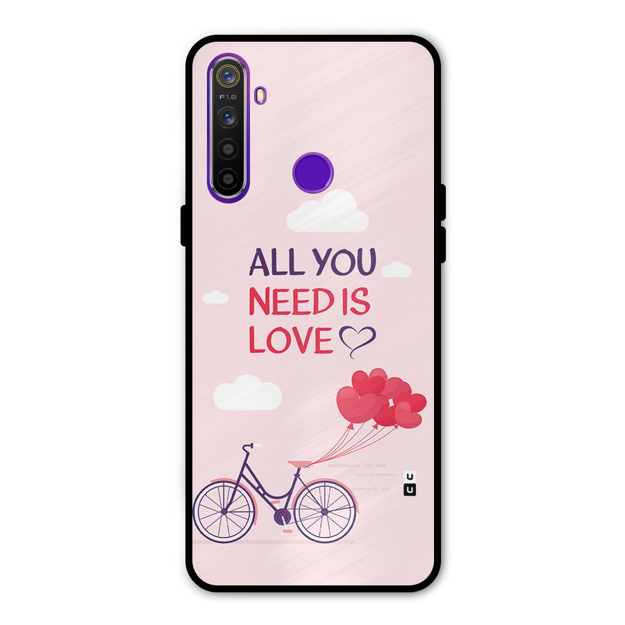 Cycle Of Love Glass Back Case for Realme 5s