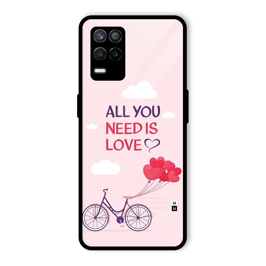 Cycle Of Love Glass Back Case for Realme 8 5G