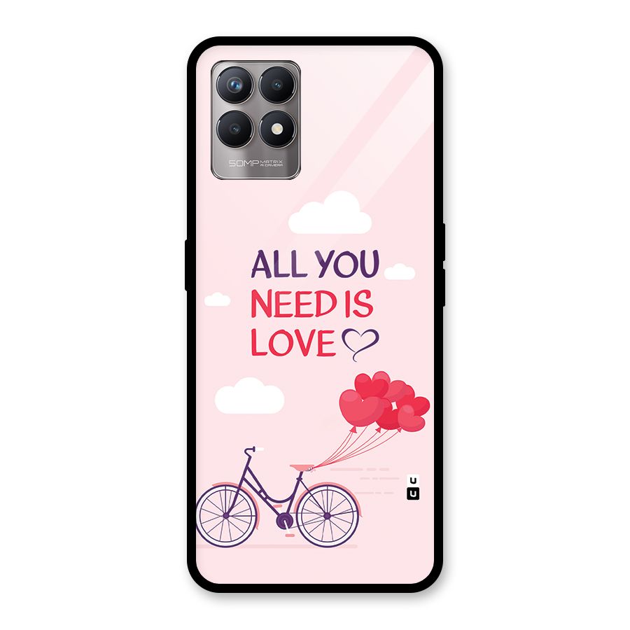 Cycle Of Love Glass Back Case for Realme 8i