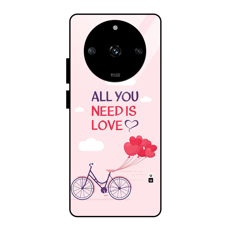 Cycle Of Love Glass Back Case for Realme Narzo 60 5G