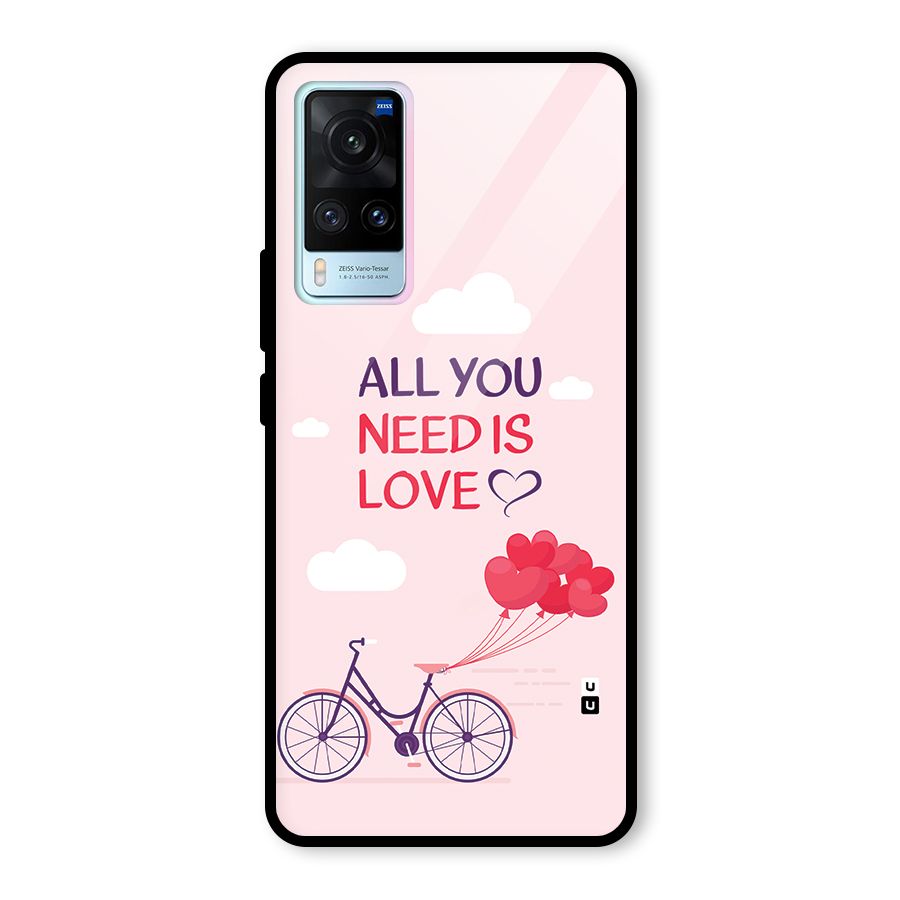 Cycle Of Love Glass Back Case for Vivo X60