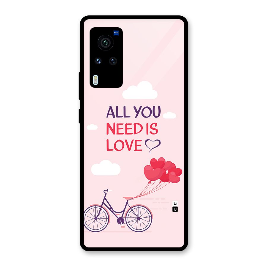 Cycle Of Love Glass Back Case for Vivo X60 Pro