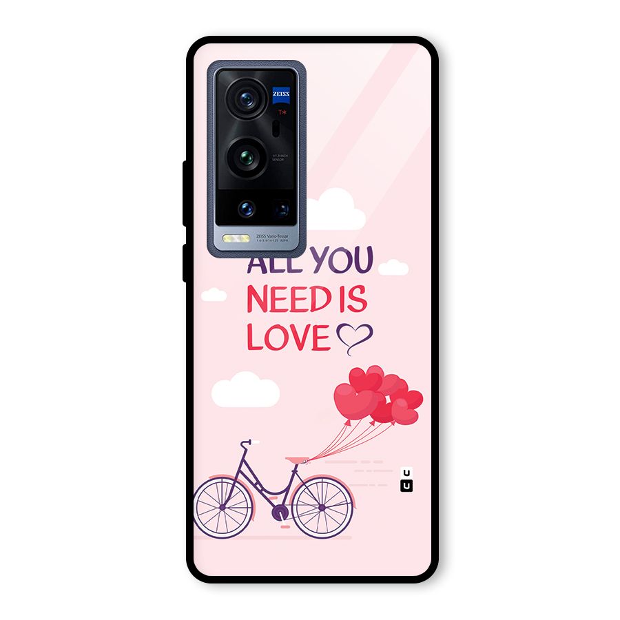 Cycle Of Love Glass Back Case for Vivo X60 Pro Plus