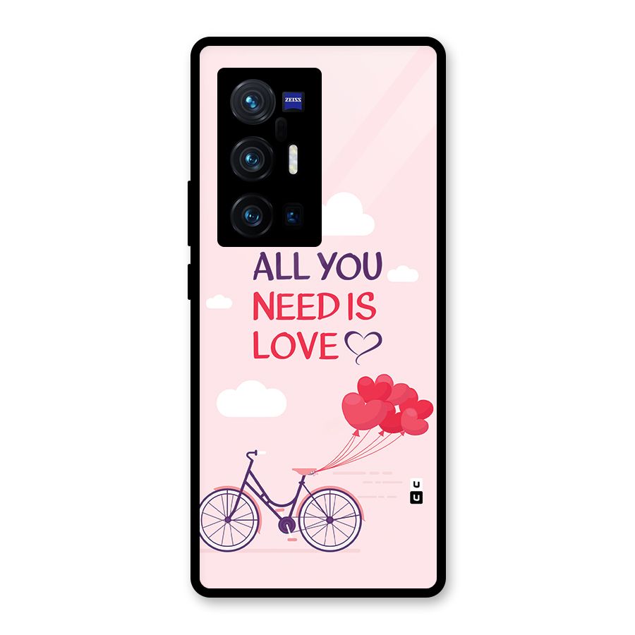 Cycle Of Love Glass Back Case for Vivo X70 Pro Plus
