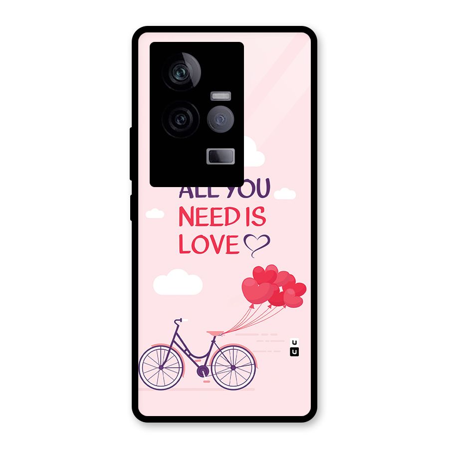 Cycle Of Love Glass Back Case for Vivo iQOO 11 5G