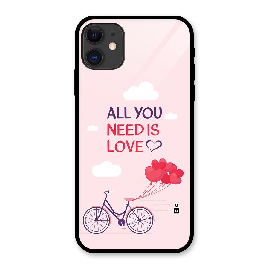 Cycle Of Love Glass Back Case for iPhone 11