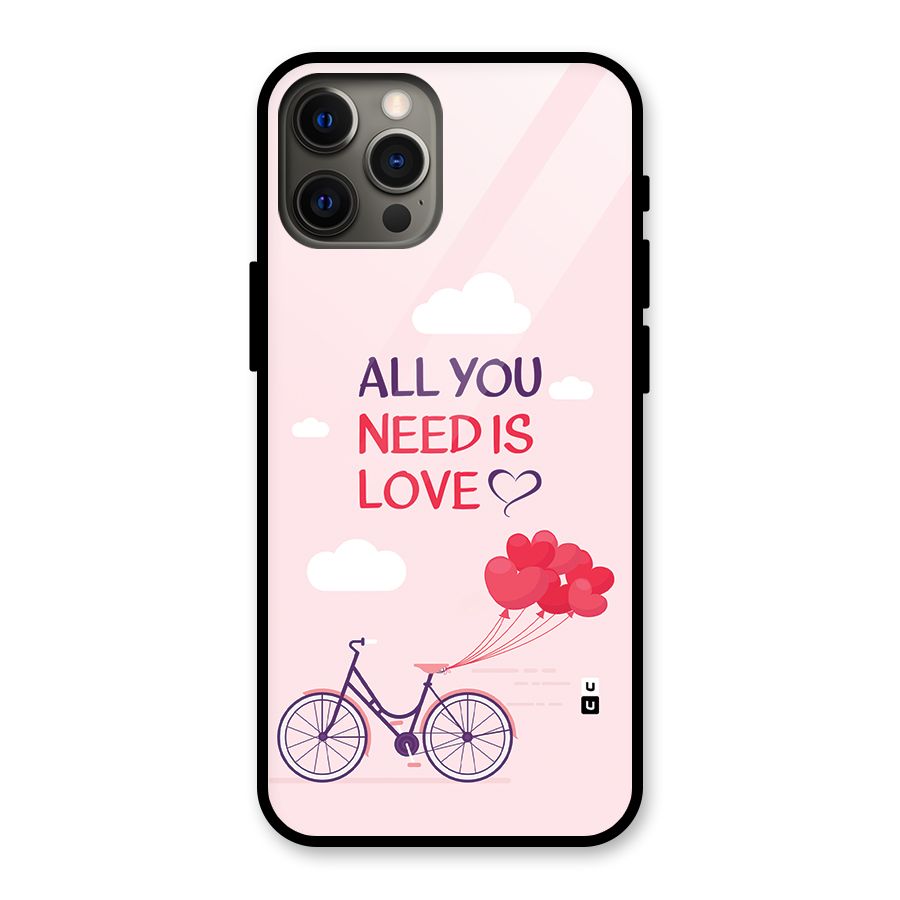 Cycle Of Love Glass Back Case for iPhone 12 Pro Max