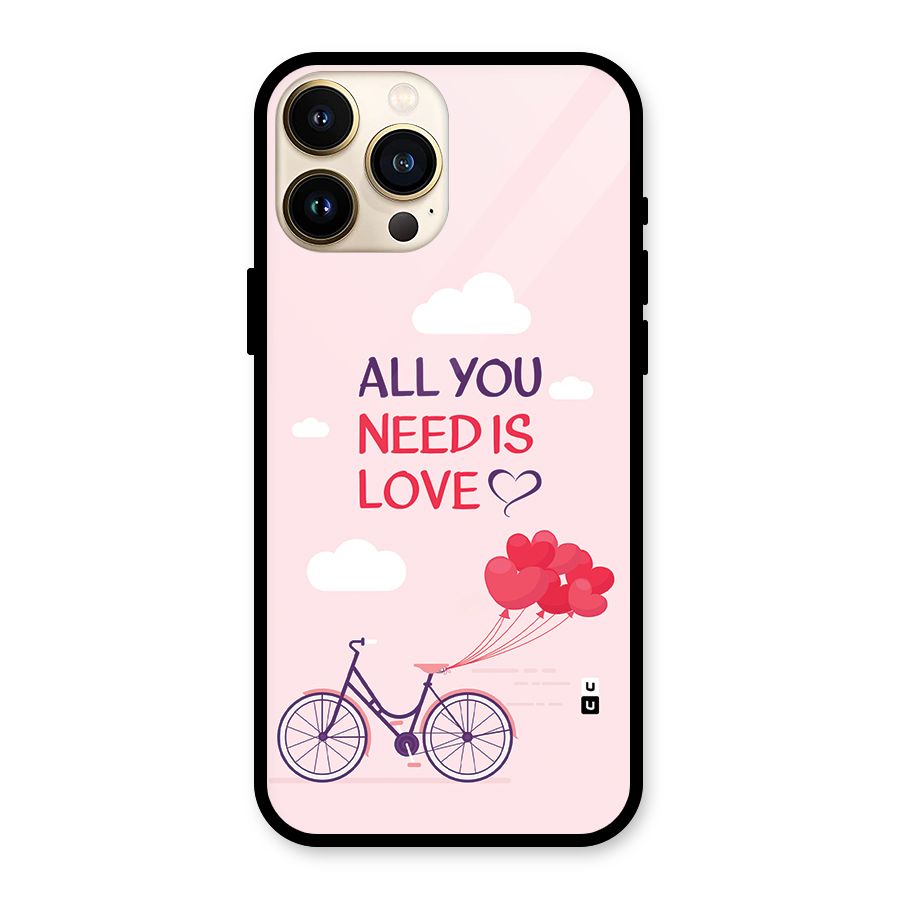 Cycle Of Love Glass Back Case for iPhone 13 Pro Max