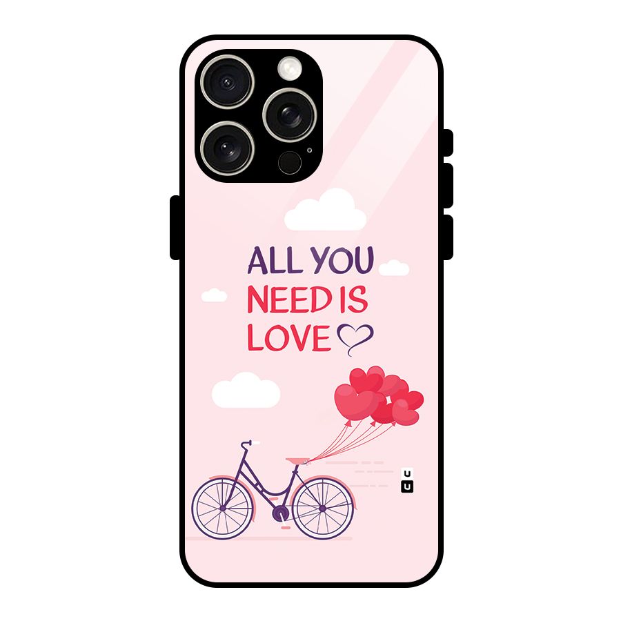 Cycle Of Love Glass Back Case for iPhone 15 Pro Max