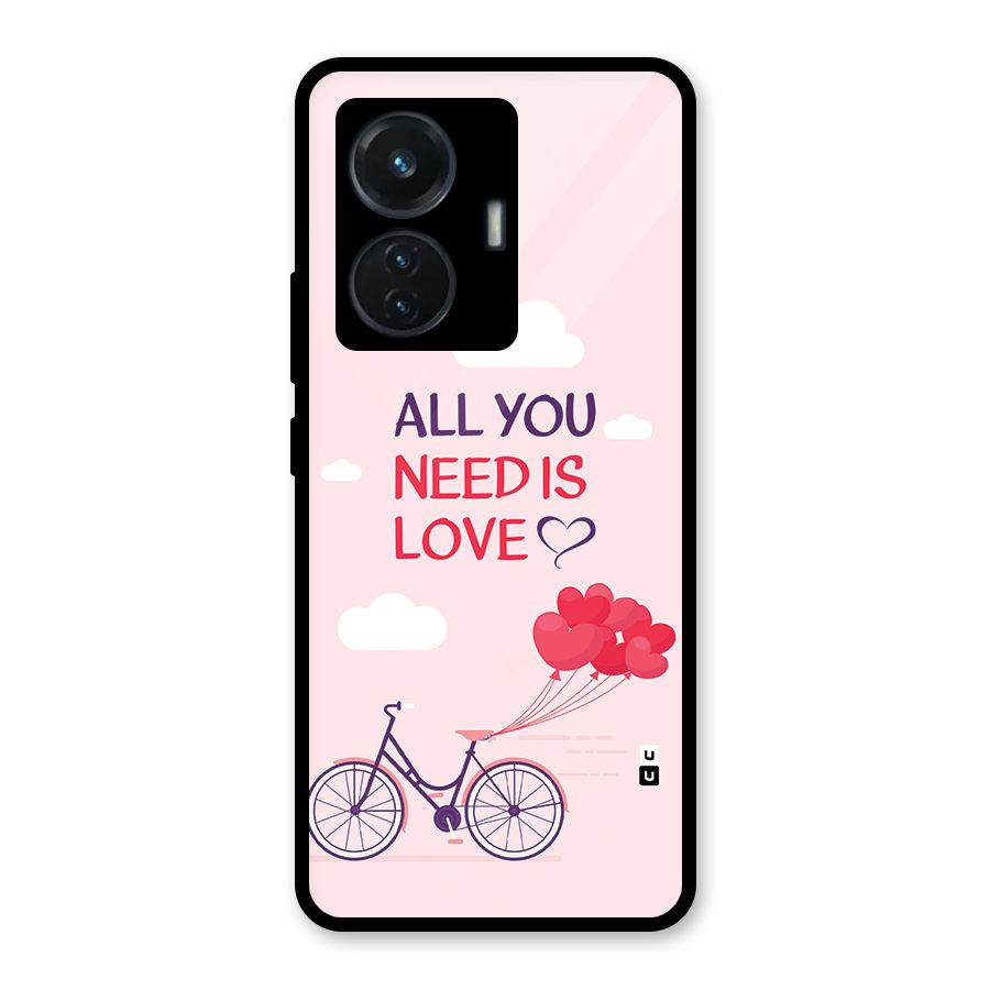Cycle Of Love Glass Back Case for iQOO Z6 44W