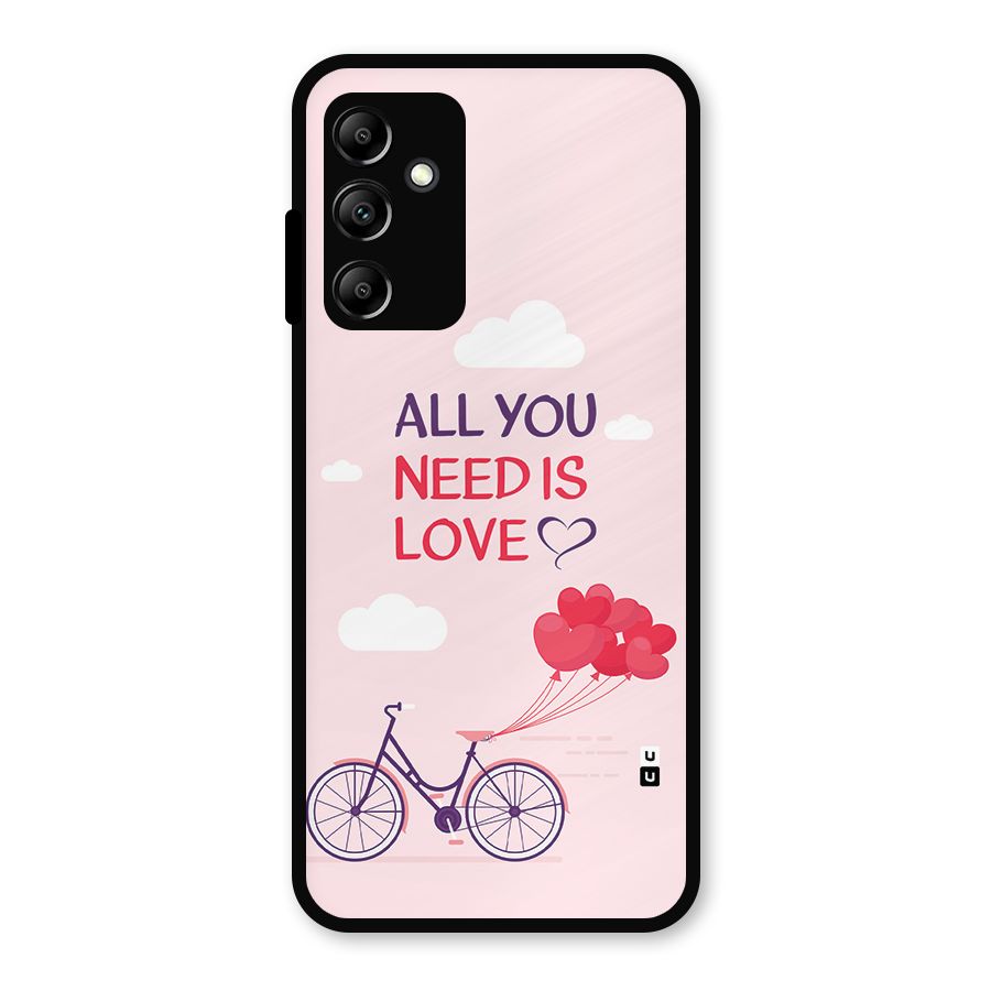 Cycle Of Love Metal Back Case for Galaxy A14 5G