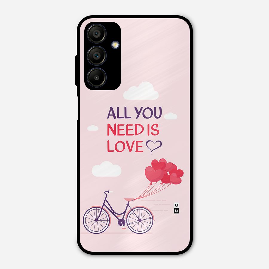 Cycle Of Love Metal Back Case for Galaxy A15 5G