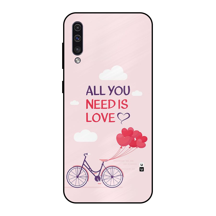 Cycle Of Love Metal Back Case for Galaxy A50