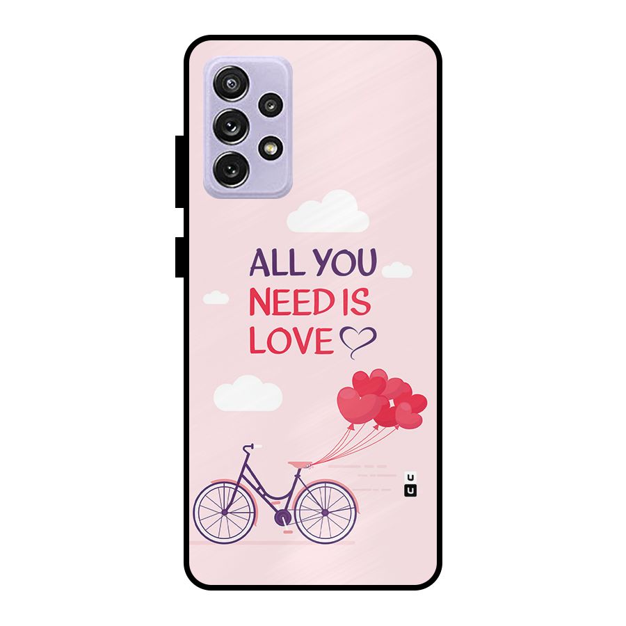 Cycle Of Love Metal Back Case for Galaxy A72