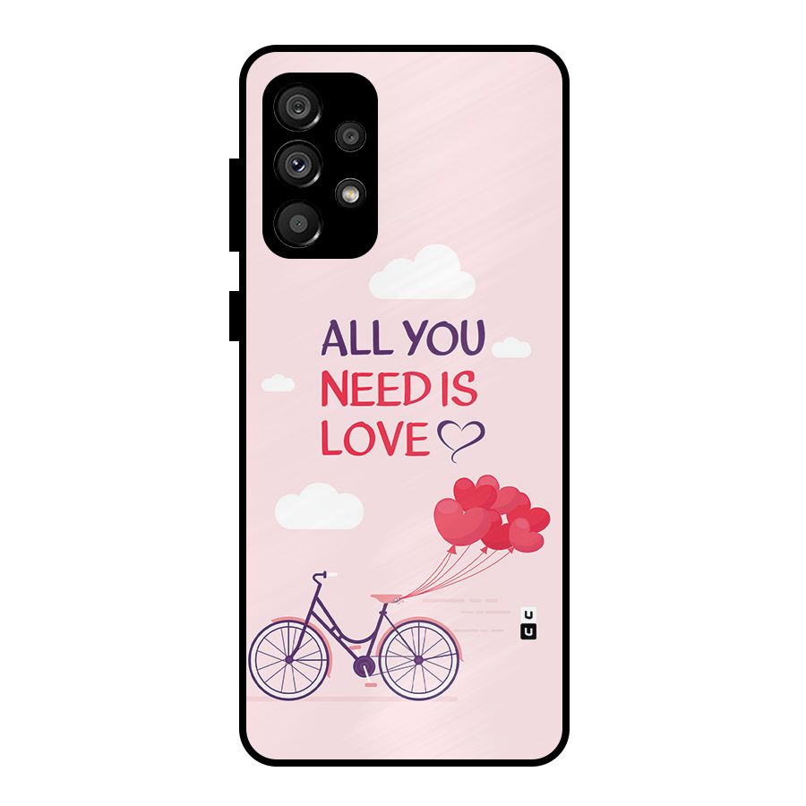 Cycle Of Love Metal Back Case for Galaxy A73 5G