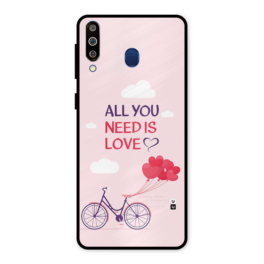 Cycle Of Love Metal Back Case for Galaxy M30