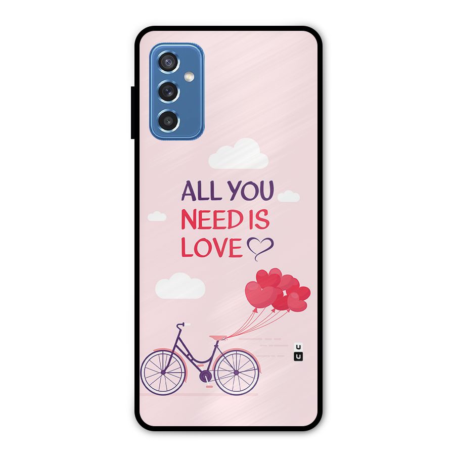 Cycle Of Love Metal Back Case for Galaxy M52 5G