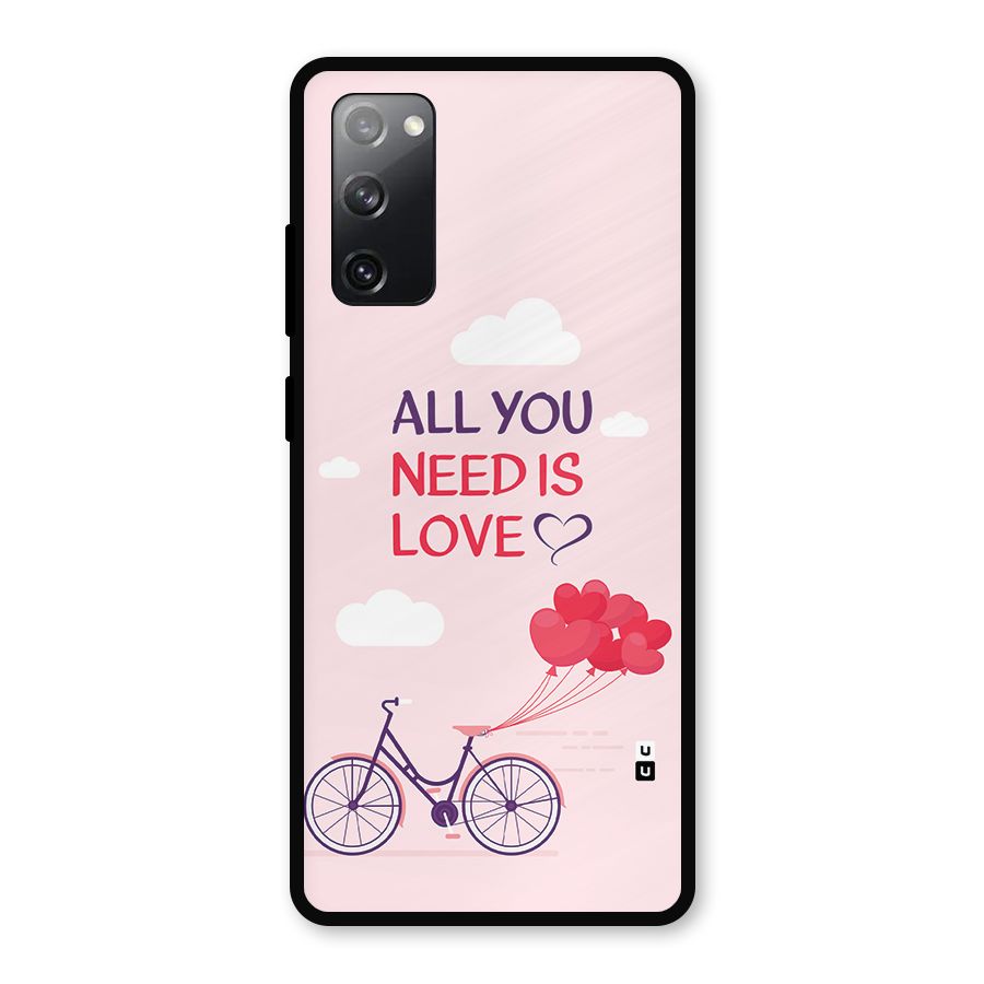 Cycle Of Love Metal Back Case for Galaxy S20 FE 5G