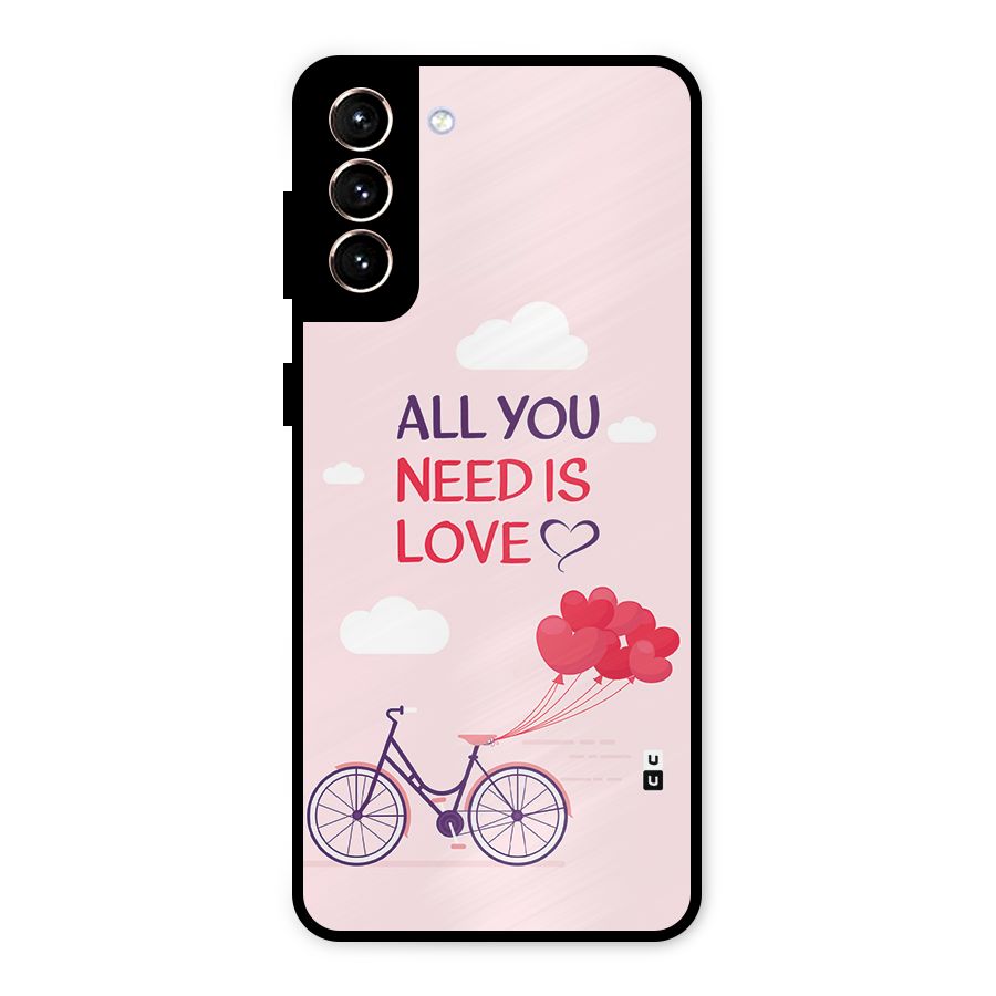 Cycle Of Love Metal Back Case for Galaxy S21 Plus