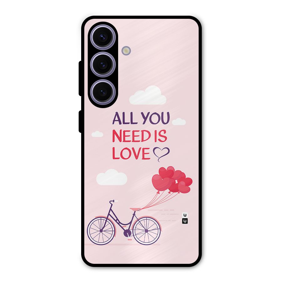 Cycle Of Love Metal Back Case for Galaxy S24