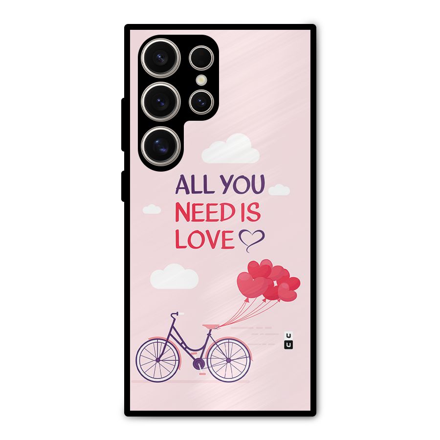 Cycle Of Love Metal Back Case for Galaxy S24 Ultra
