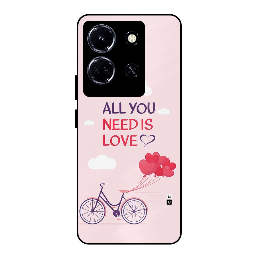 Cycle Of Love Metal Back Case for Infinix Note 30 5G