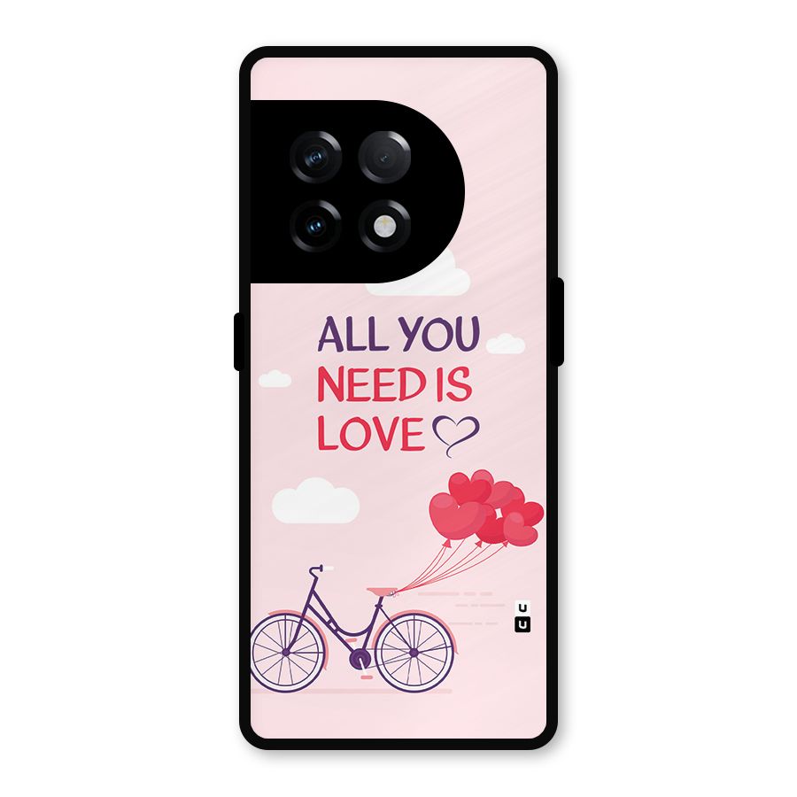 Cycle Of Love Metal Back Case for OnePlus 11R