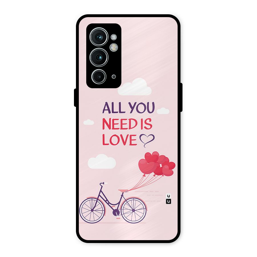 Cycle Of Love Metal Back Case for OnePlus 9RT 5G