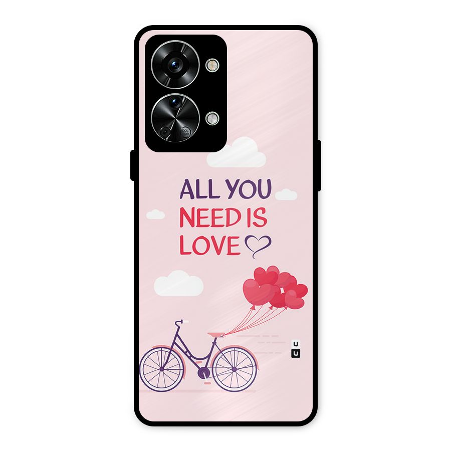Cycle Of Love Metal Back Case for OnePlus Nord 2T
