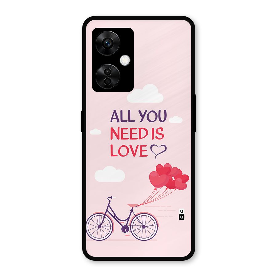Cycle Of Love Metal Back Case for OnePlus Nord CE 3 Lite