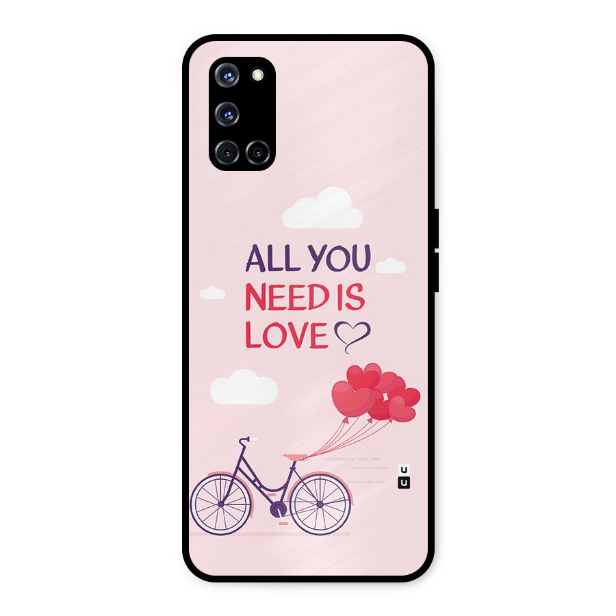 Cycle Of Love Metal Back Case for Oppo A52