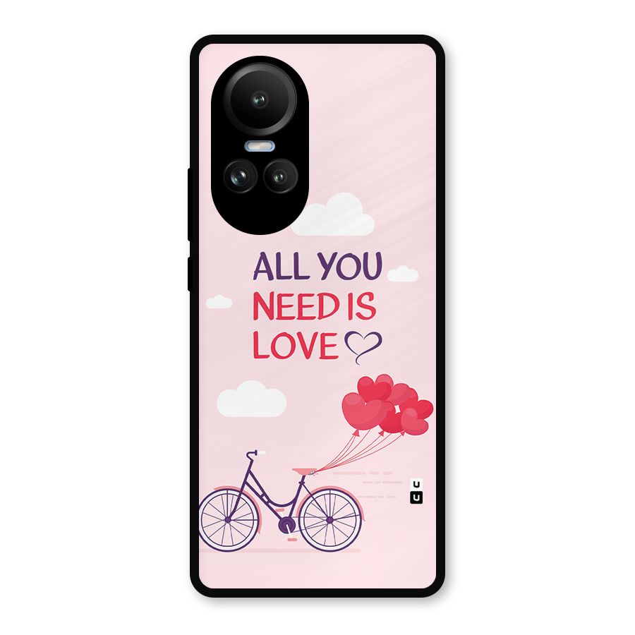 Cycle Of Love Metal Back Case for Oppo Reno10