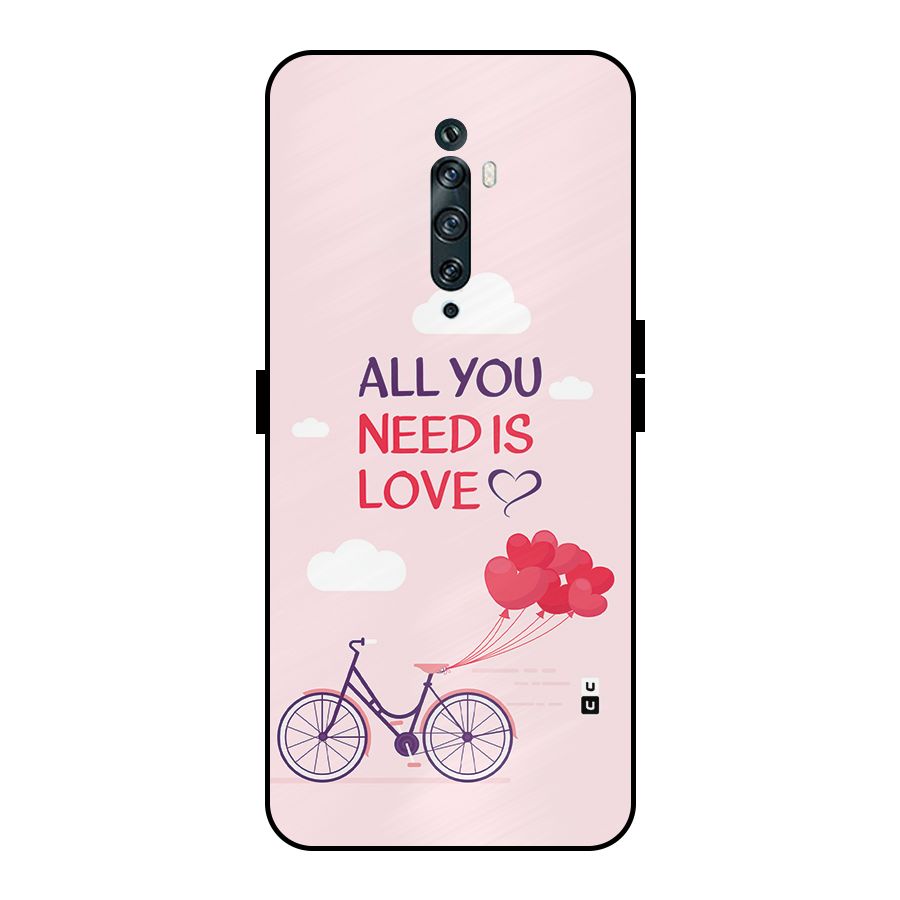 Cycle Of Love Metal Back Case for Oppo Reno2 Z