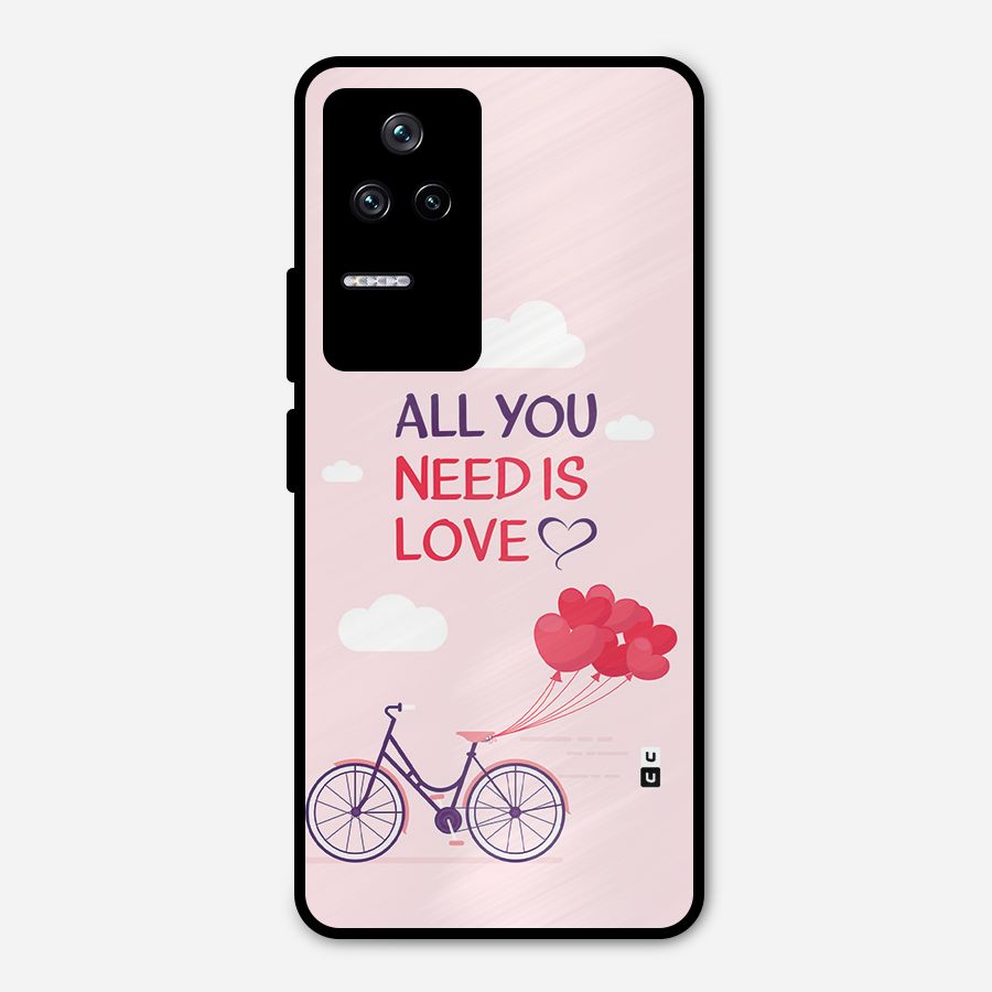 Cycle Of Love Metal Back Case for Poco F4 5G