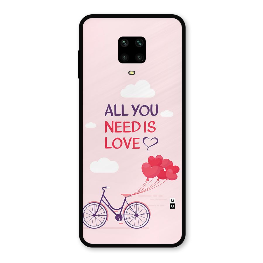 Cycle Of Love Metal Back Case for Poco M2 Pro