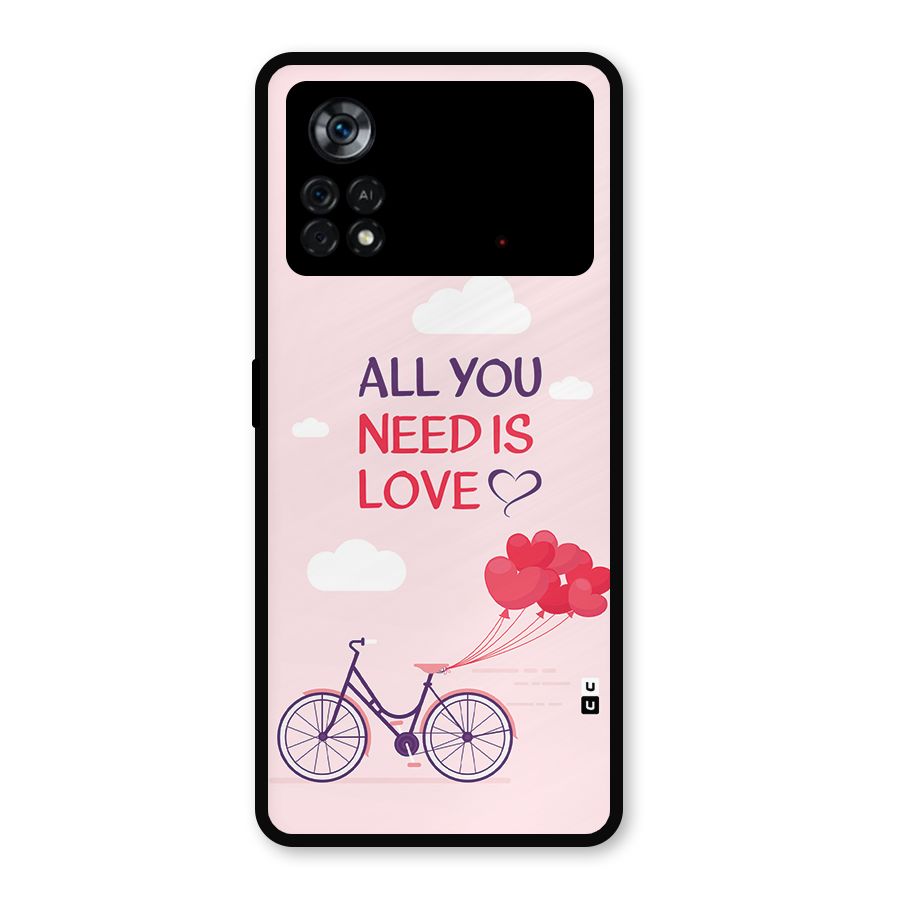 Cycle Of Love Metal Back Case for Poco X4 Pro 5G