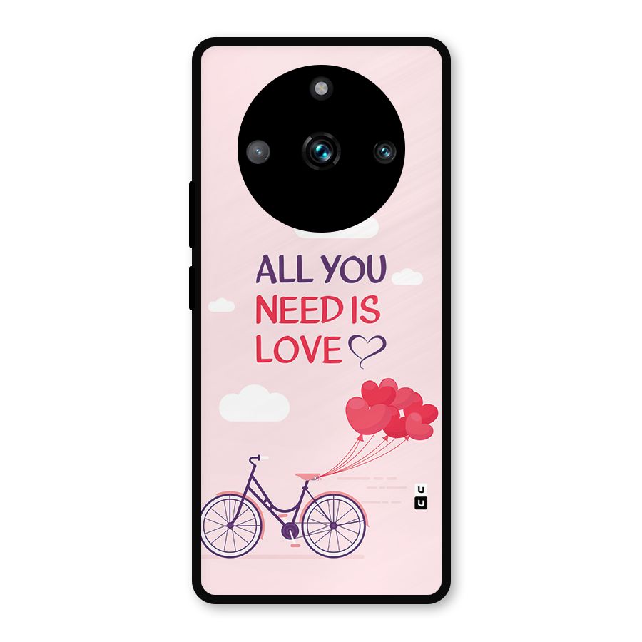 Cycle Of Love Metal Back Case for Realme 11 Pro Plus