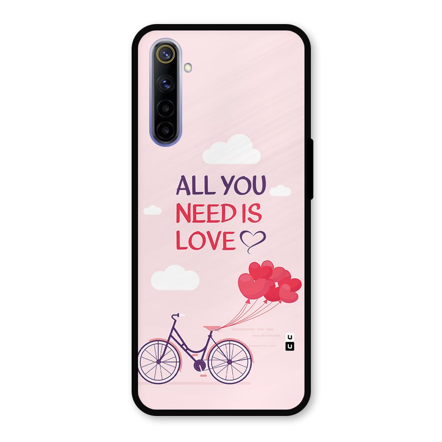 Cycle Of Love Metal Back Case for Realme 6
