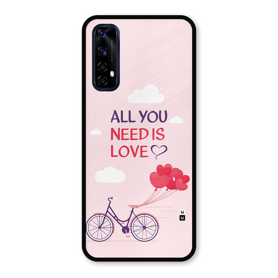 Cycle Of Love Metal Back Case for Realme 7