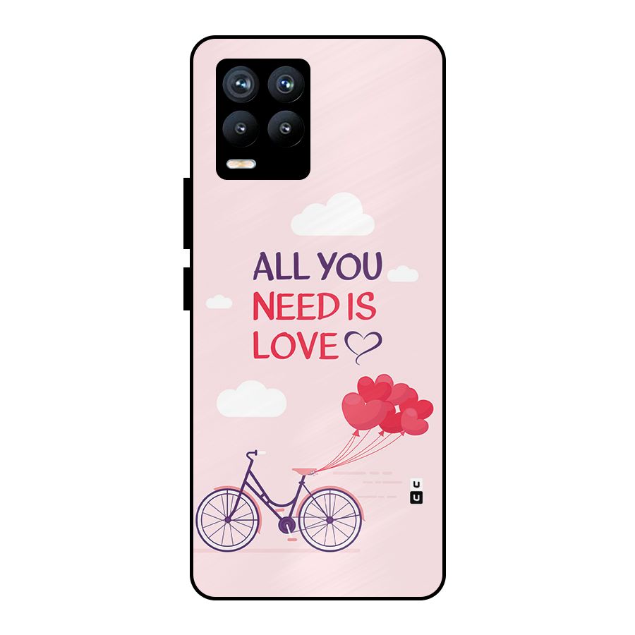 Cycle Of Love Metal Back Case for Realme 8