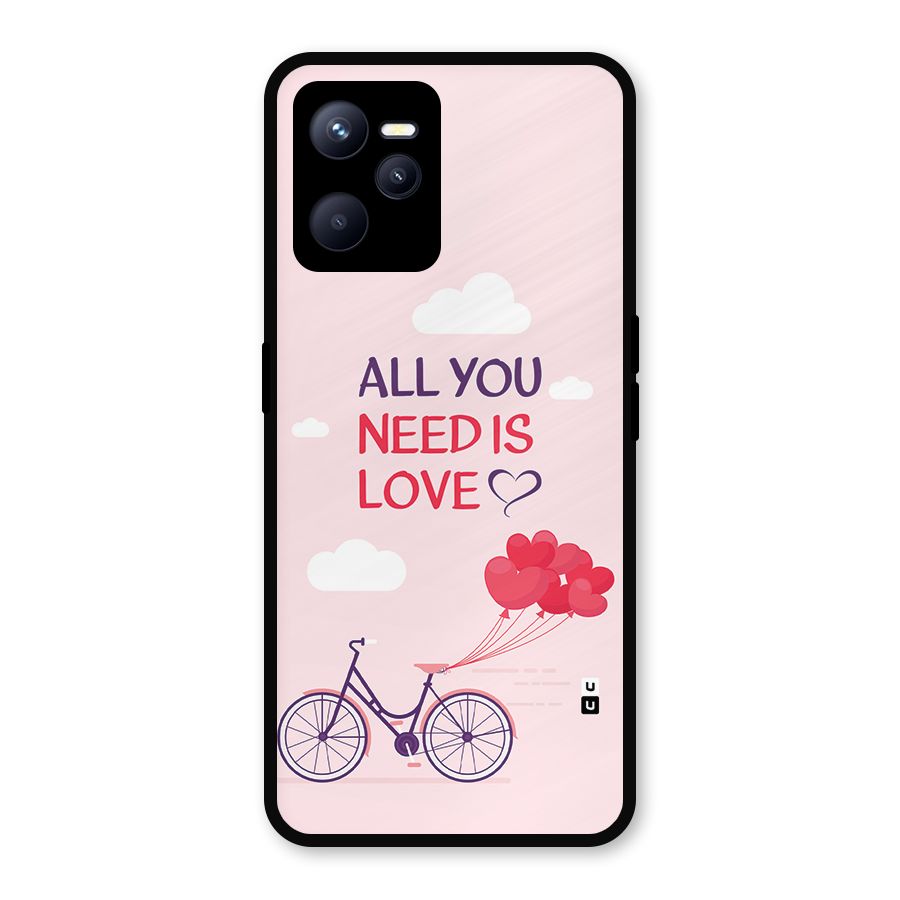 Cycle Of Love Metal Back Case for Realme C35