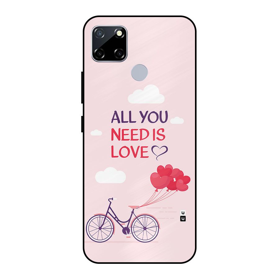 Cycle Of Love Metal Back Case for Realme Narzo 30A