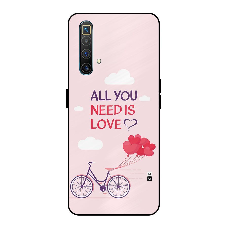 Cycle Of Love Metal Back Case for Realme X3
